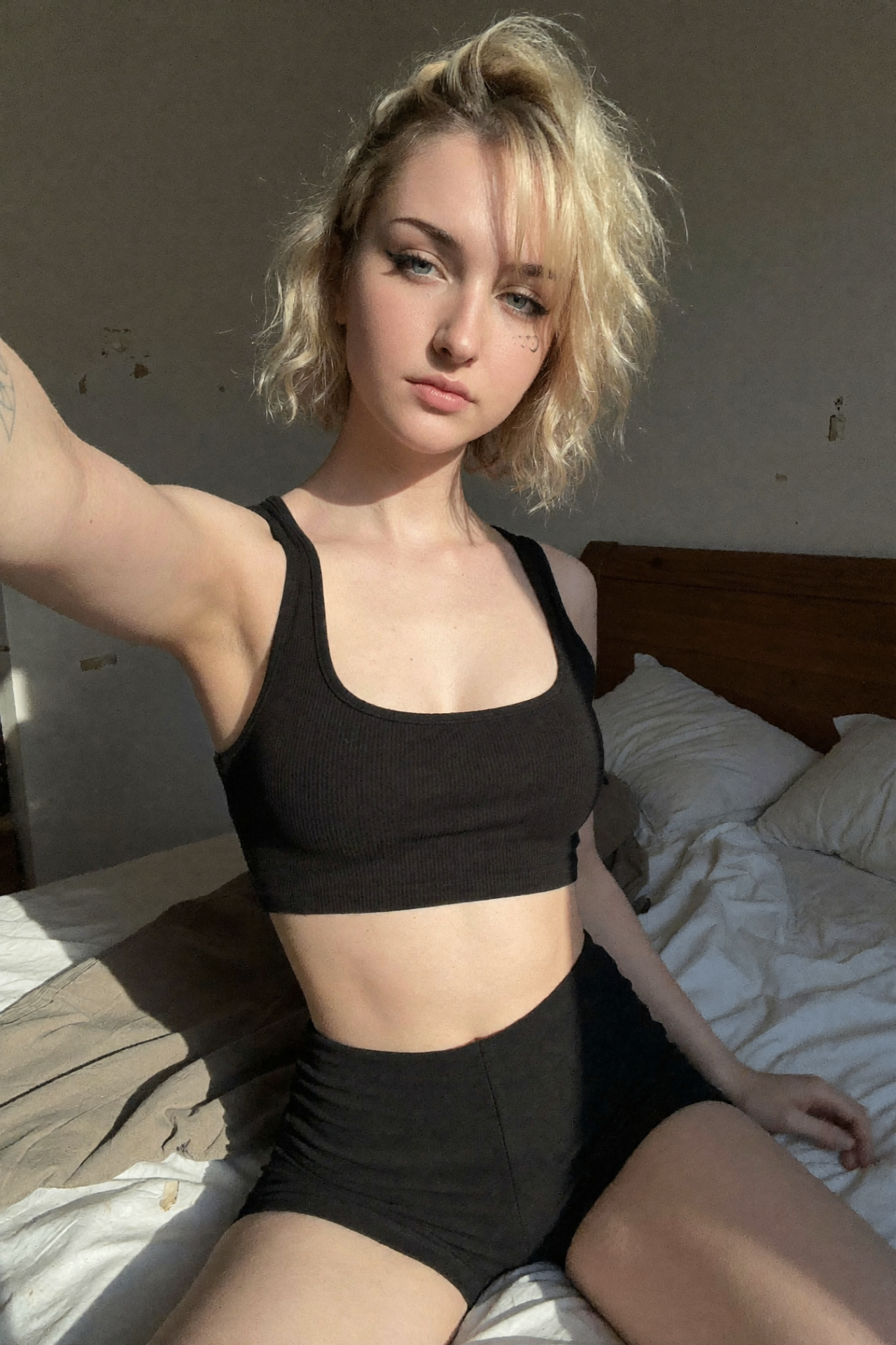 AI model creator portrait example 2 — humanized for Fansly, Instagram and TikTok