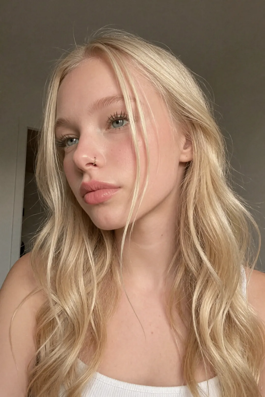 AI Model 1 portrait with soft daylight