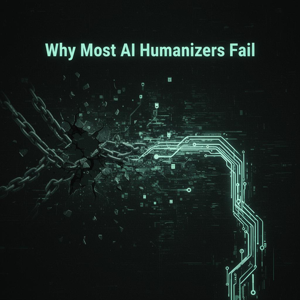 Why Most AI Humanizers Fail — And What Actually Works
